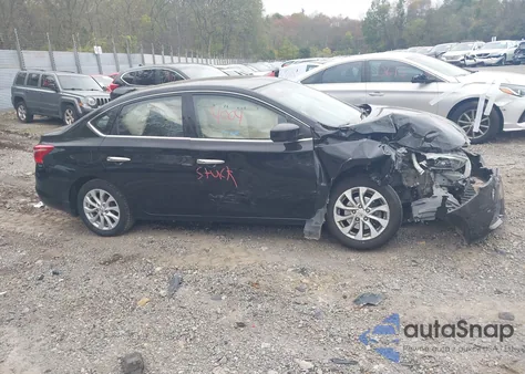 2018 Nissan Sentra Sv from USA, damaged, VIN 3N1AB7AP7JY225044